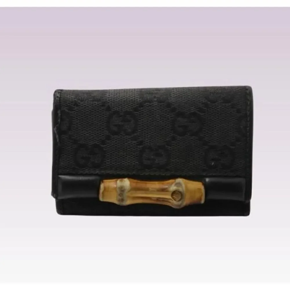 GUCCI Bamboo key case ✨Vintage✨ Authentic